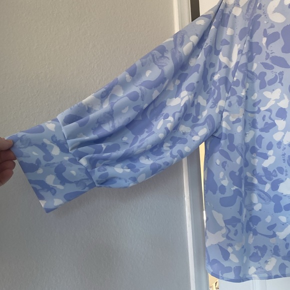 🆕 WT Nine West Silky feel Blouse XXL - Picture 4 of 16